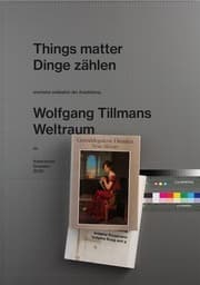 Cover von Wolfgang Tillmans. Things matter, Dinge zählen