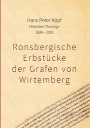 Cover von Ronsbergische Erbstücke der Grafen von Wirtemberg