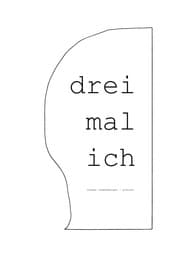 Cover von Drei mal ich