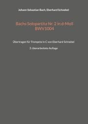 Cover von Bachs Solopartita Nr. 2 in d-Moll BWV1004