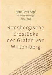 Cover von Ronsbergische Erbstücke der Grafen von Wirtemberg