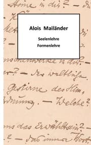 Cover von Seelenlehre - Formenlehre