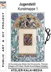Cover von Jugendstil: Kunstmappe 1