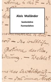 Cover von Seelenlehre - Formenlehre