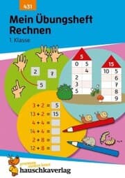Cover von Mein Übungsheft Rechnen lernen 1. Klasse