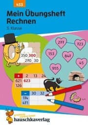 Cover von Mein Übungsheft Rechnen 3. Klasse