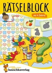 Cover von Rätselblock ab 4 Jahre - Band 1
