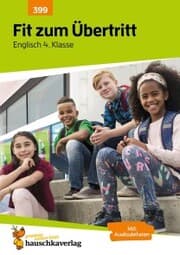 Cover von Übungsheft Fit zum Übertritt - Tests in Englisch 4. Klasse