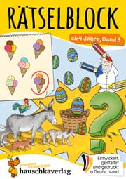 Cover von Rätselblock ab 4 Jahre - Band 3