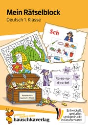 Cover von Mein Rätselblock Deutsch 1. Klasse