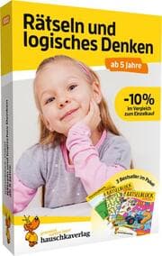 Cover von Rätselblock-Paket ab 5 Jahre - Rätseln und logisches Denken