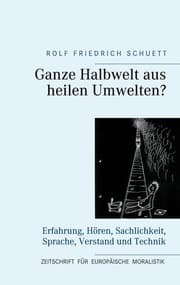 Cover von Ganze Halbwelt aus heilen Umwelten?