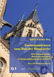 Cover von Correspondenzen zum Bau der Ringkirche