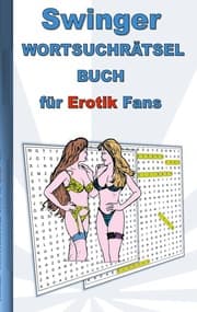 Cover von SWINGER Wortsuchrätsel Buch für EROTIK Fans