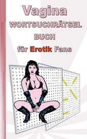 Cover von VAGINA Wortsuchrätsel Buch für EROTIK Fans