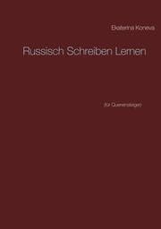 Cover von Russisch Schreiben Lernen