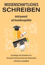 Cover von Wissenschaftliches schreiben leicht gemacht mit Formulierungshilfen