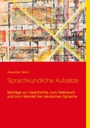 Cover von Sprachkundliche Aufsätze.
