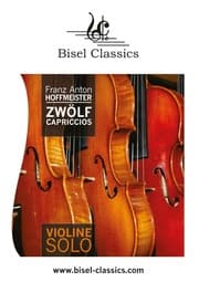Cover von Zwölf Capriccios für Violine Solo