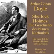 Cover von Sherlock Holmes: Der blaue Karfunkel