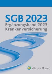 Cover von SGB 2023 Ergänzungsband für die Krankenversicherung