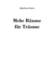 Cover von Mehr Räume für Träume