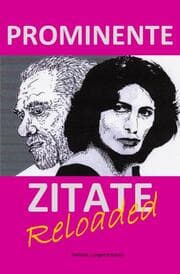 Cover von Prominente Zitate reloaded