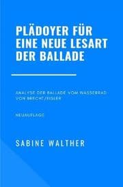 Cover von Plädoyer für eine neue Lesart der Ballade