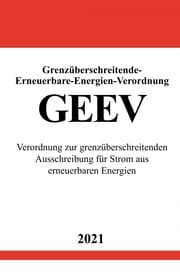 Cover von Grenzüberschreitende-Erneuerbare-Energien-Verordnung (GEEV)