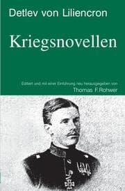 Cover von Detlev von Liliencron - Kriegsnovellen