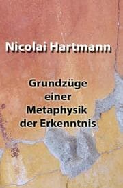 Cover von Grundzüge einer Metaphysik der Erkenntnis