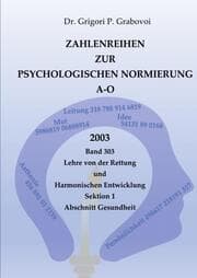 Cover von Zahlenreihen zur Psychologischen Normierung A-O