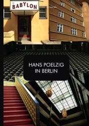 Cover von Hans Poelzig in Berlin