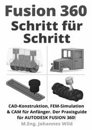 Cover von Fusion 360 - Schritt für Schritt