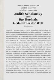 Cover von Judith Schalansky oder Das Buch als Gedächtnis der Welt