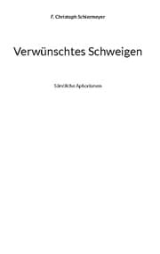 Cover von Verwünschtes Schweigen