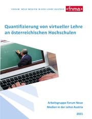 Cover von Quantifizierung von virtueller Lehre an österreichischen Hochschulen