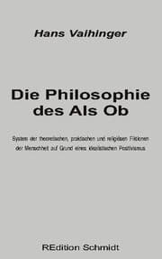 Cover von Die Philosophie des Als Ob
