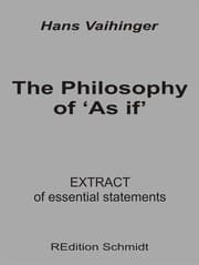 Cover von The Philosophy of 'As if'