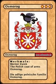 Cover von The Polish coat of arms Osmorog. Die adlige polnische Familie Osmorog.