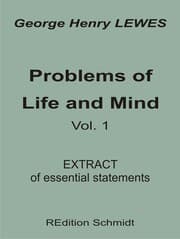 Cover von Problems of Life and Mind - Volume 1 - 1874
