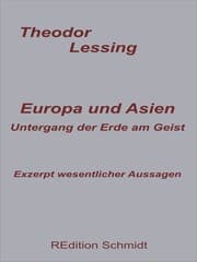 Cover von Europa und Asien. Untergang der Erde am Geist.