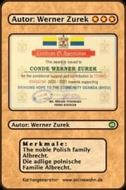 Cover von The noble Polish family Albrecht. Die adlige polnische Familie Albrecht.