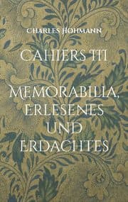 Cover von Cahiers III