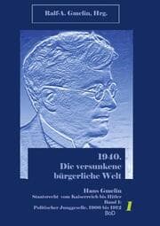 Cover von 1940. Die versunkene bürgerliche Welt.