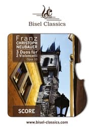 Cover von 3 Duos für 2 Violoncelli, Opus 10