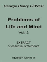 Cover von Problems of Life and Mind - Volume 2 - 1891