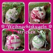Cover von Weihnachtskugeln stricken