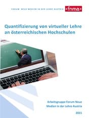 Cover von Quantifizierung von virtueller Lehre an österreichischen Hochschulen