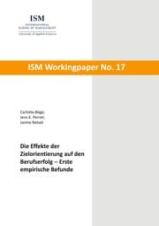 Cover von Die Effekte der Zielorientierung auf den Berufserfolg